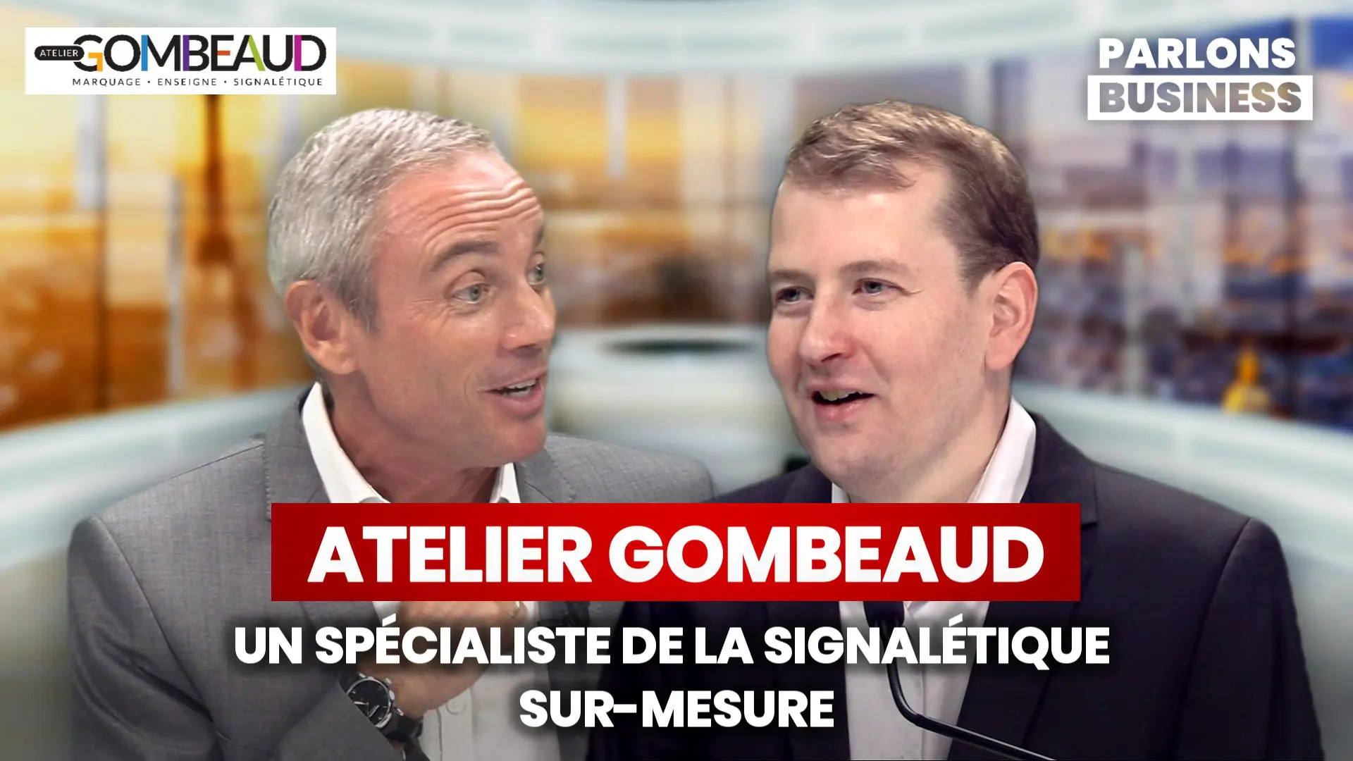 L’ATELIER GOMBEAUD : Un spécialiste de la signalétique sur-mesure