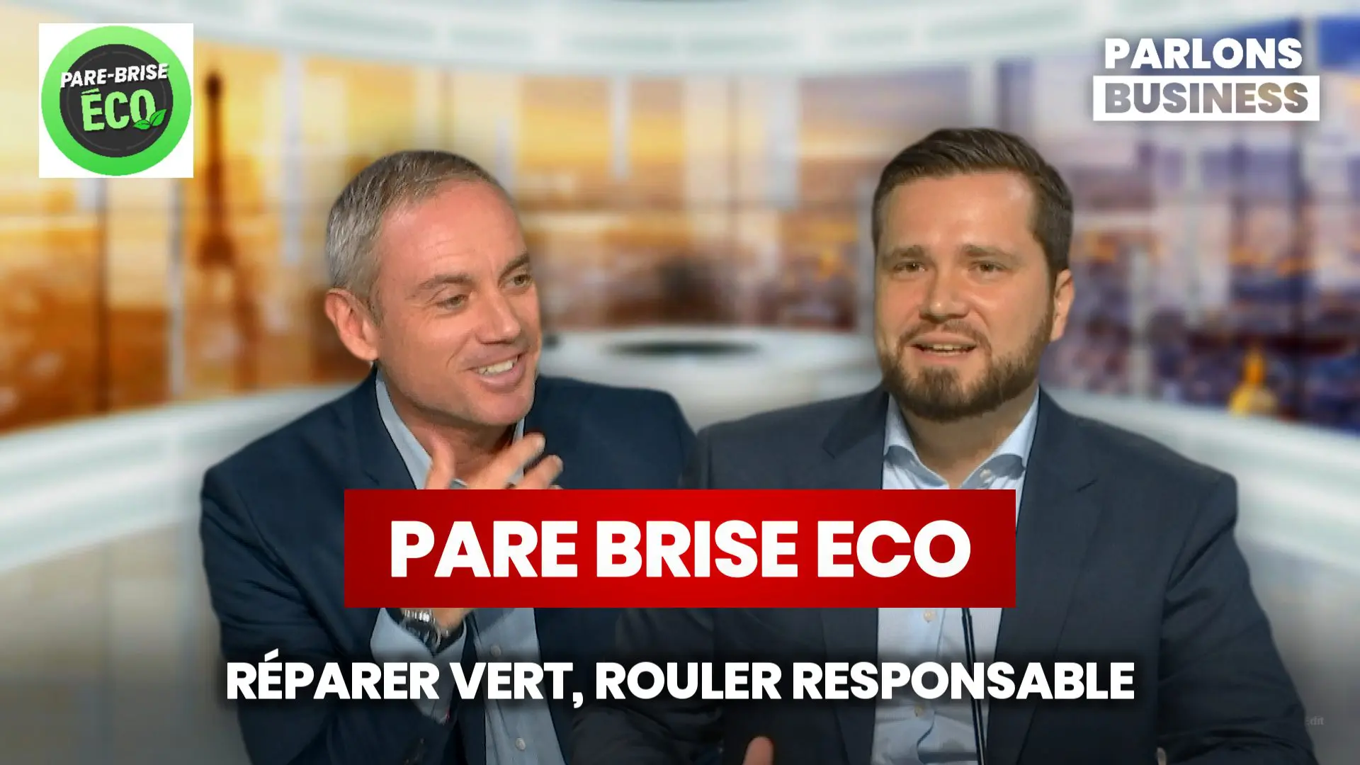 PARE BRISE ECO : Réparer vert, rouler responsable