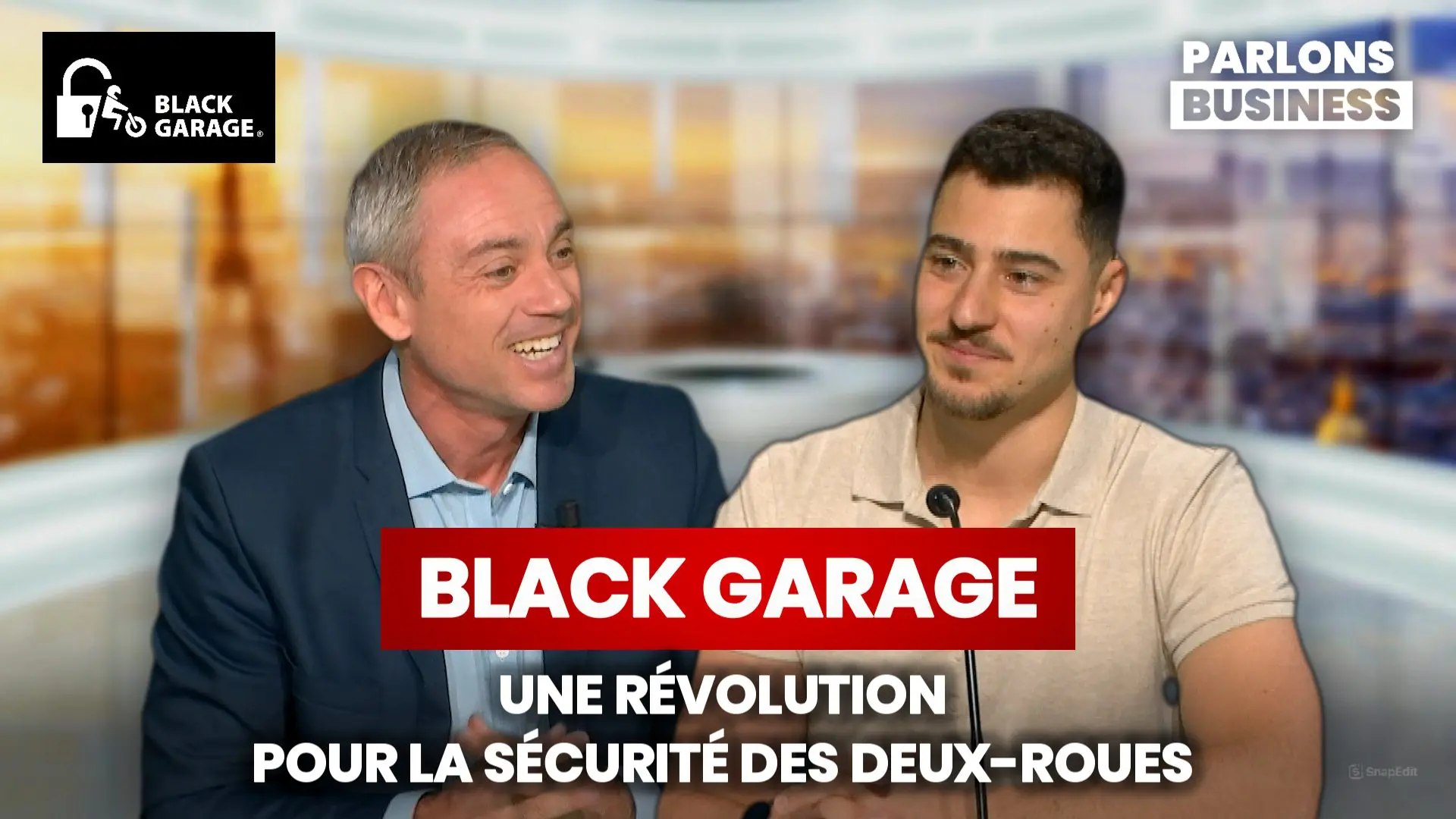 BLACK GARAGE : Une révolution pour la sécurité des deux-roues