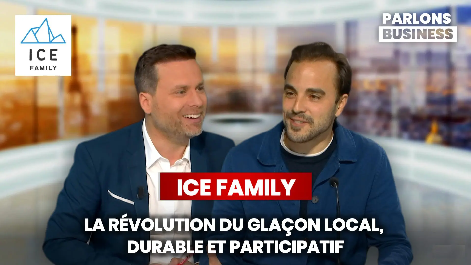 ICE FAMILY : La révolution du glaçon local, durable et participatif
