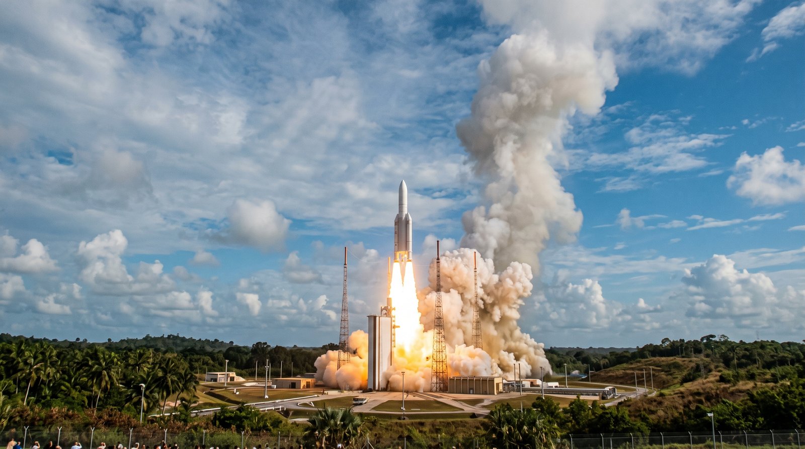Pourquoi Kourou est le seul port spatial d'Europe